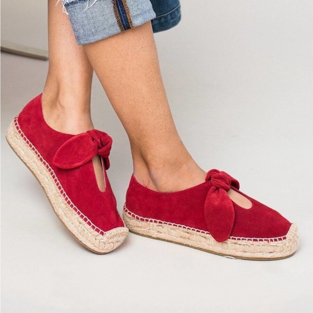 🎉SOLD🎉 ANTHROPOLOGIE / BERNARD VIOLA ESPADRILLES SNEAKERS - Picture 1 of 11